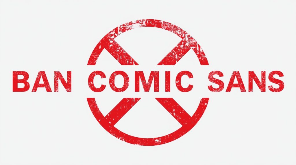 ban Comic Sans